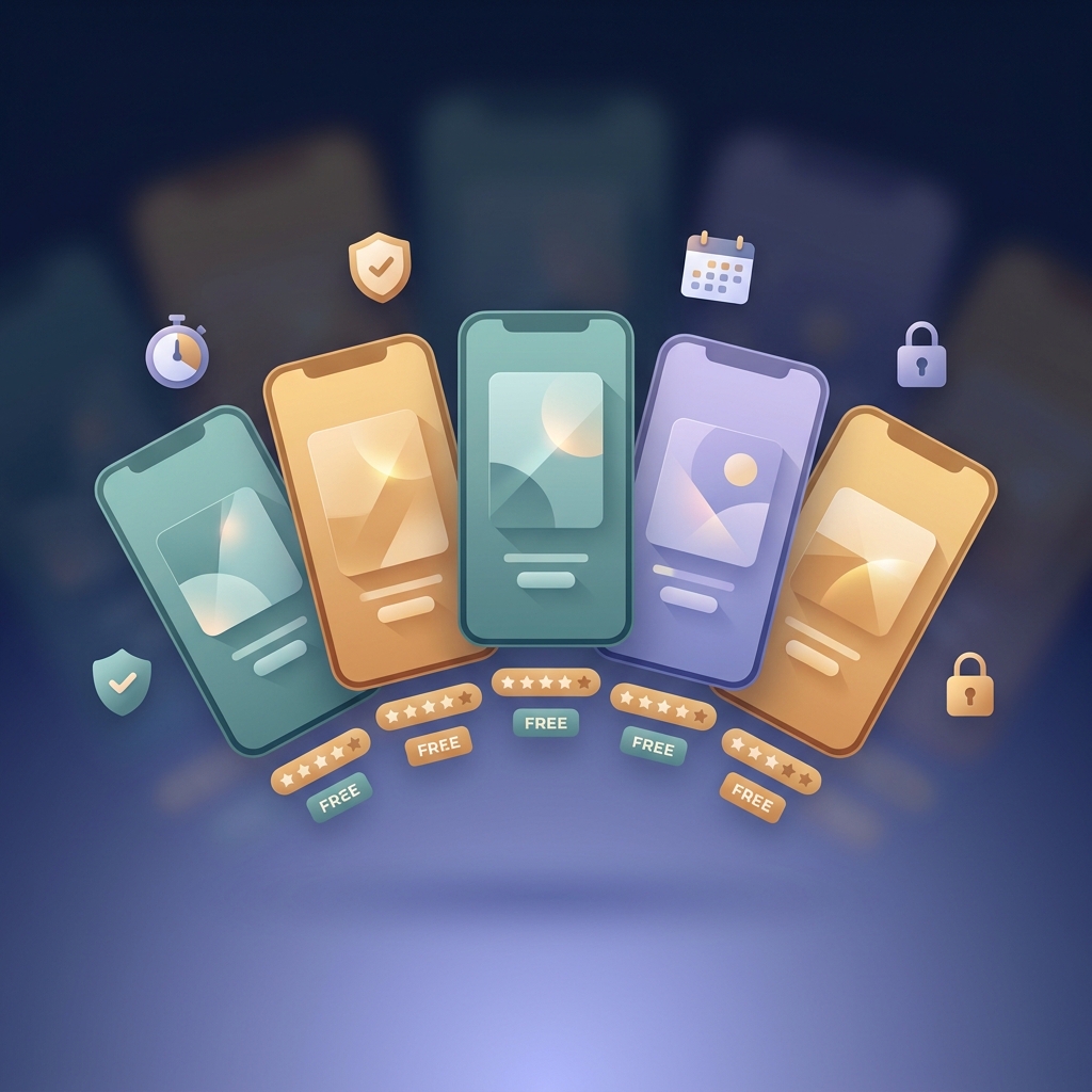 Collection of free app blocker tools with feature ratings and free tier indicators