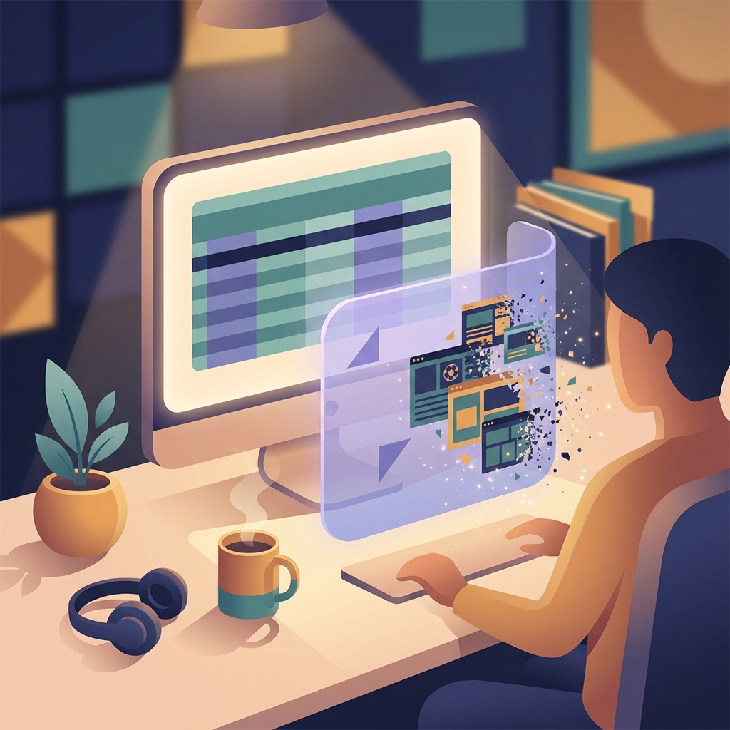 Windows desktop workspace with a digital firewall blocking betting website access during work